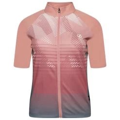 Dare 2b AEP Prompt Maillot De Fitness Zippé à Manches Courtes Pour Femme - Rose