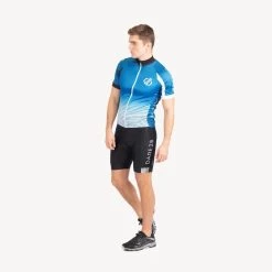 Dare 2b AEP VIrtuosity Homme Cyclosport Maillot Manches Courtes - Dégradé Bleu / Blanc -Vélo D'appartement aep virtuosity homme cyclosport maillot manches courtes degrade bleu blanc 2