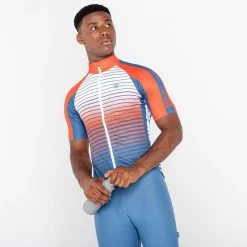 Dare 2b AEP Virtuous Polaire De Randonnée Zippé à Manches Courtes Pour Homme - Bleu -Vélo D'appartement aep virtuous polaire de randonnee zippe a manches courtes pour homme bleu 3