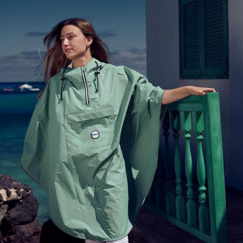 Cape De Pluie Vélo écoresponsable, Imperméable, Respirante, Unisexe - Cap Lizard 2 Cape De Pluie Vélo écoresponsable, Imperméable, Respirante, Unisexe - Cap Lizard – Image 2