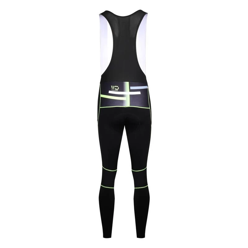 Collant Velo Homme LUXURY COLD Noir/jaune 2 Collant Velo Homme LUXURY COLD Noir/jaune – Image 2