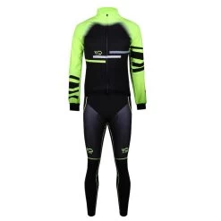 Collant Velo Homme LUXURY COLD Noir/jaune 9 Collant Velo Homme LUXURY COLD Noir/jaune -Vélo D'appartement collant velo homme luxury cold noirjaune 4