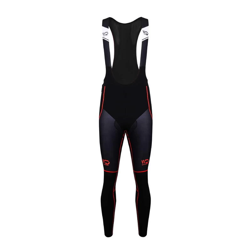 Collant Vélo Long Homme LUXURY COLD Noir/rouge 1 Collant Vélo Long Homme LUXURY COLD Noir/rouge