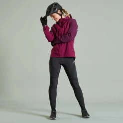 Rockrider COUPE PLUIE VELO VTT EXPL 700 FEMME PRUNE 7 Rockrider COUPE PLUIE VELO VTT EXPL 700 FEMME PRUNE -Vélo D'appartement coupe pluie velo vtt expl 700 femme prune 2