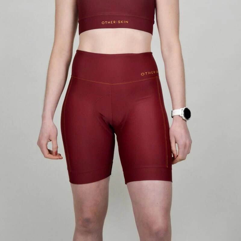 Cuissard Cyclisme Femme Bordeaux Ecoresponsable 1 Cuissard Cyclisme Femme Bordeaux Ecoresponsable