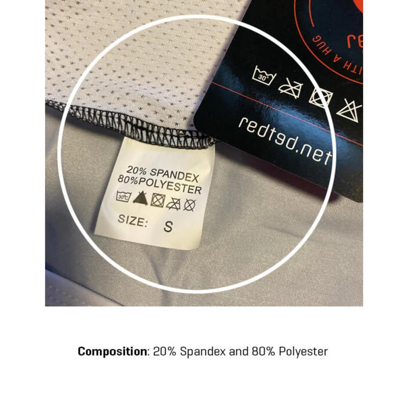 Cuissard Cycliste Long - REDTED – Noir 4 Cuissard Cycliste Long - REDTED – Noir – Image 4