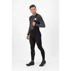 Rogelli Cuissard Long Velo Avec Bretelless Avec Peau Homme - Focus -Vélo D'appartement cuissard long velo avec bretelless avec peau homme focus 2