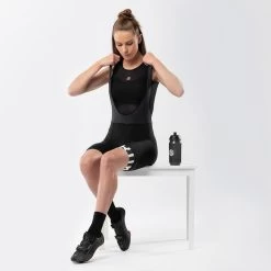 Cuissard Vélo Court Femme Brabant -Vélo D'appartement cuissard velo court femme brabant 3