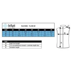 Gilet Vélo Ultra-léger Femme Kilpi FLOW-W -Vélo D'appartement gilet velo ultra leger femme kilpi flow w 3