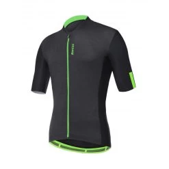 Santini Gravel - Maillot - Unisex - Noir - Vélo -Vélo D'appartement gravel maillot unisex noir velo 2