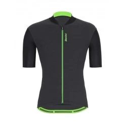 Santini Gravel - Maillot - Unisex - Noir - Vélo