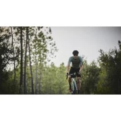 Santini Gravel - Maillot - Unisex - Noir - Vélo -Vélo D'appartement gravel maillot unisex noir velo 4