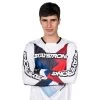 Stay Strong Maillot BMX Manches Longues Staystrong - Chevron Blanc