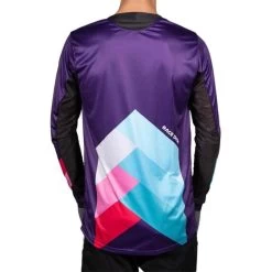 Stay Strong Maillot BMX Manches Longues Staystrong - Chevron Violet -Vélo D'appartement maillot bmx manches longues staystrong chevron violet 2