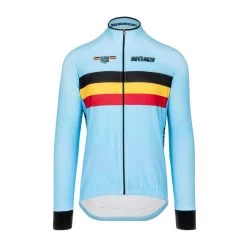 Bioracer Maillot Cycliste - Bleu - Unisexe - Officiel Equipe Belgique Tempest (2022)