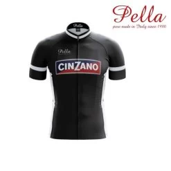 Maillot De Cyclisme à Manches Courtes Cinzano Vintage