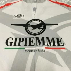 Maillot De Cyclisme à Manches Courtes Gris Gipiemme -Vélo D'appartement maillot de cyclisme a manches courtes gris gipiemme 2