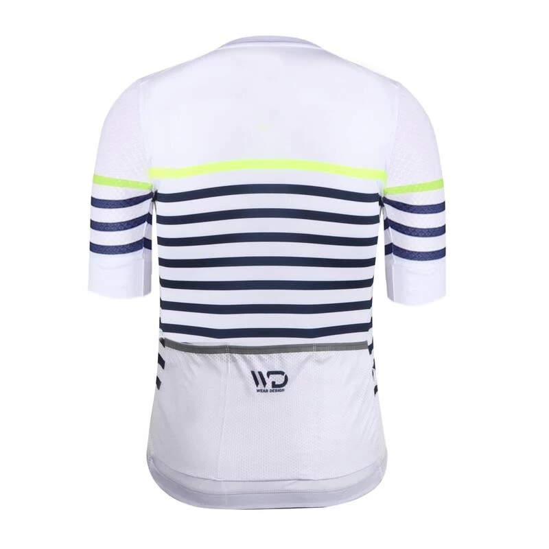 Maillot De Vélo Manches Courtes MARINIERE 2 Maillot De Vélo Manches Courtes MARINIERE – Image 2