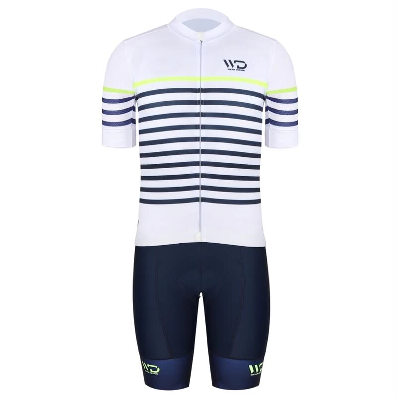 Maillot De Vélo Manches Courtes MARINIERE 3 Maillot De Vélo Manches Courtes MARINIERE – Image 3