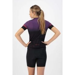 Rogelli Maillot Manches Courtes Velo Femme - Marble -Vélo D'appartement maillot manches courtes velo femme marble 2
