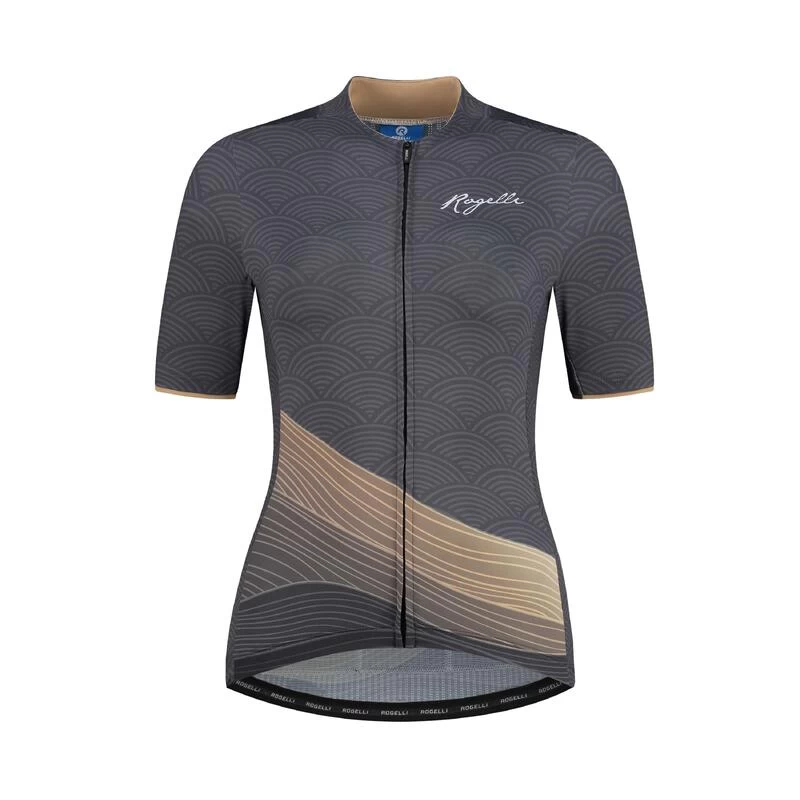 Rogelli Maillot Manches Courtes Velo Femme - Peace 1 Rogelli Maillot Manches Courtes Velo Femme - Peace