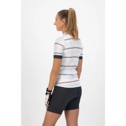 Rogelli Maillot Manches Courtes Velo Femme - Stripe -Vélo D'appartement maillot manches courtes velo femme stripe 2
