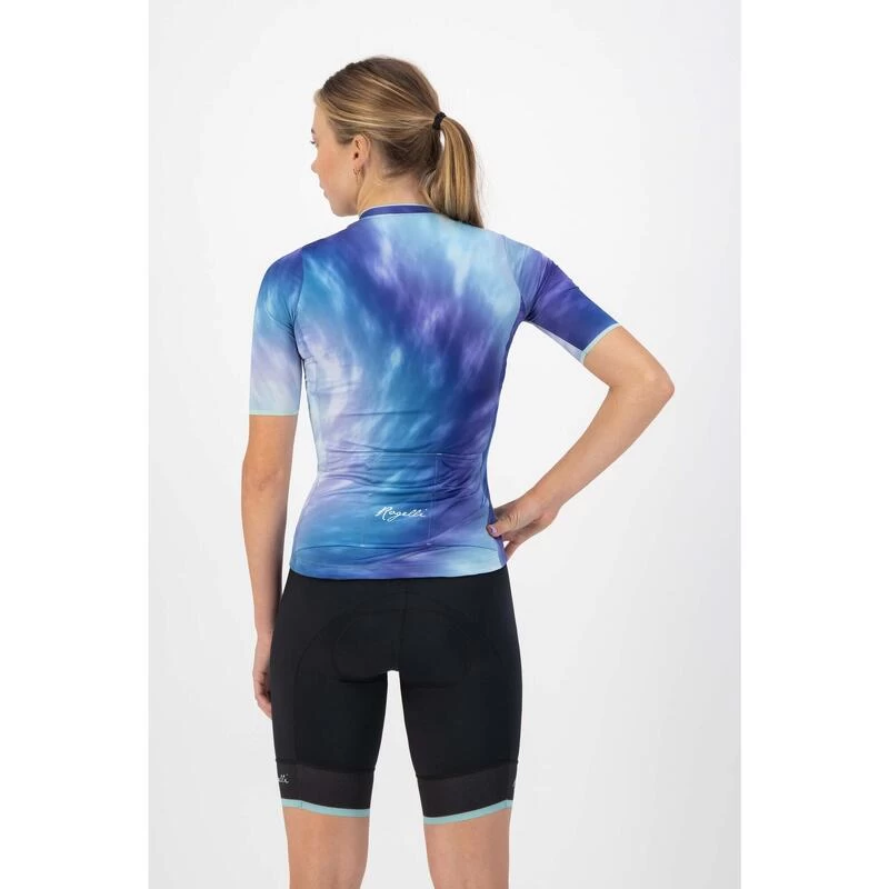 Rogelli Maillot Manches Courtes Velo Femme - Tie Dye 3 Rogelli Maillot Manches Courtes Velo Femme - Tie Dye – Image 3