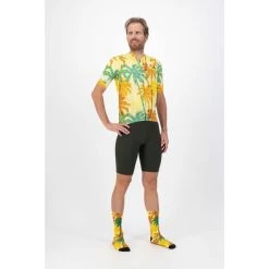 Rogelli Maillot Manches Courtes Velo Homme - Hawaii -Vélo D'appartement maillot manches courtes velo homme hawaii 3