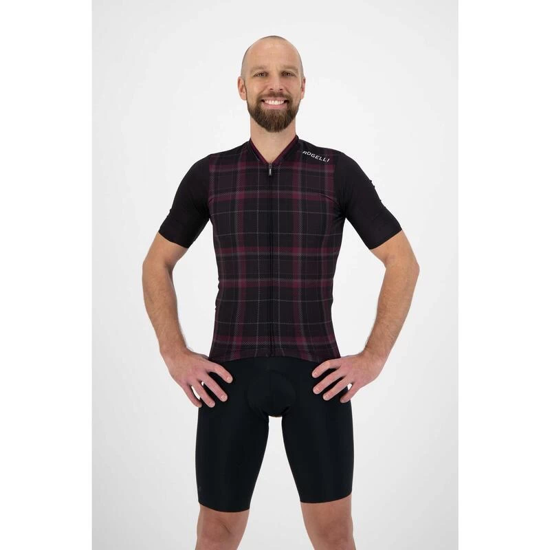 Rogelli Maillot Manches Courtes Velo Homme - Style 4 Rogelli Maillot Manches Courtes Velo Homme - Style – Image 4