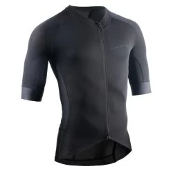 Maillot Manches Courtes Vélo Route VAN RYSEL RACER Noir