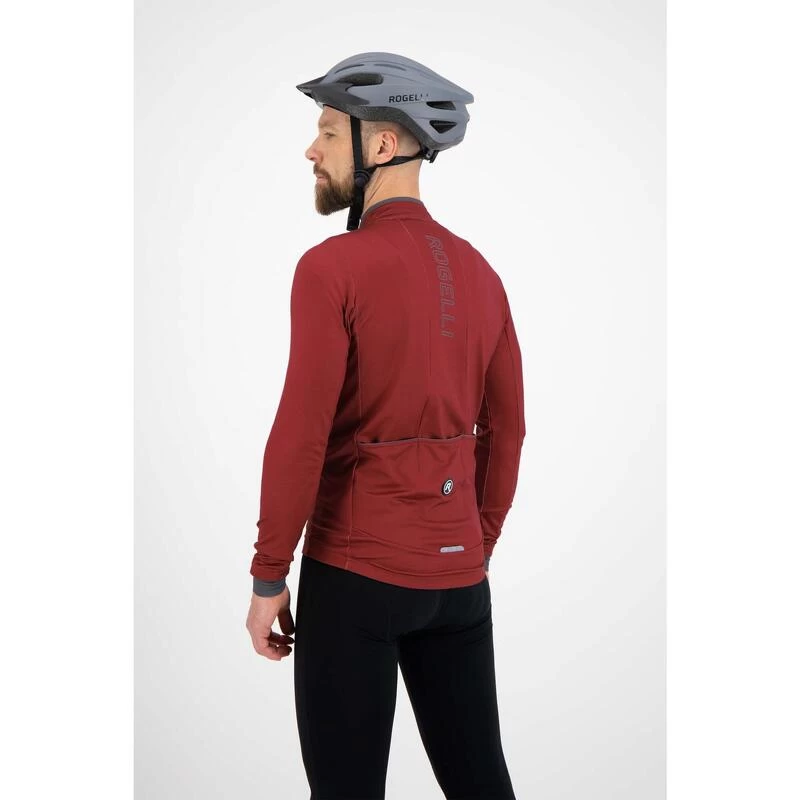Rogelli Maillot Manches Longues Velo Homme - Essential 4 Rogelli Maillot Manches Longues Velo Homme - Essential – Image 4