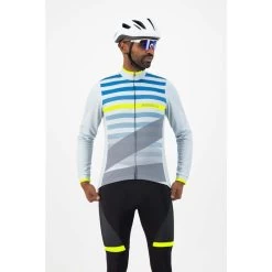 Rogelli Maillot Manches Longues Velo Homme - Stripe -Vélo D'appartement maillot manches longues velo homme stripe 8