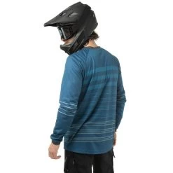 Vélo D'appartement -Vélo D'appartement maillot manches longues velo ls bleu 1