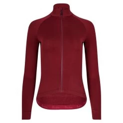 Isadore Maillot Signature Deep Winter à Manches Longues Cabernet Pour Femmes