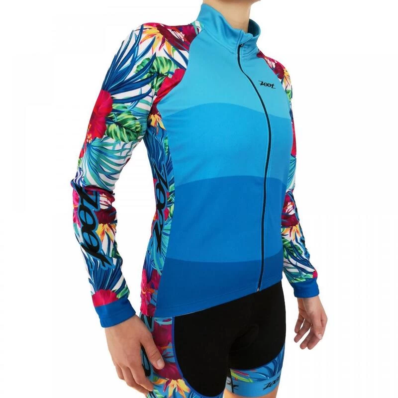 Maillot Thermocycliste à Manches Longues Pour Dames ZOOT 2 Maillot Thermocycliste à Manches Longues Pour Dames ZOOT – Image 2