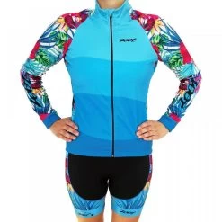 Maillot Thermocycliste à Manches Longues Pour Dames ZOOT