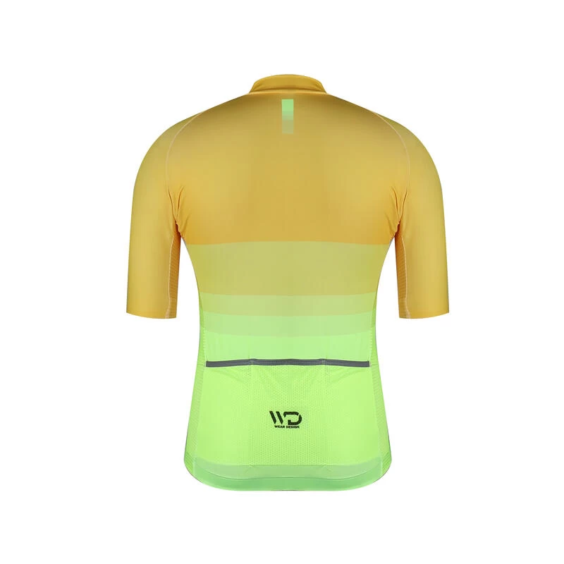 Maillot Vélo HERO Jaune 2 Maillot Vélo HERO Jaune – Image 2