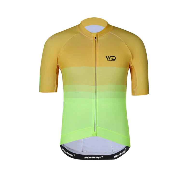 Maillot Vélo HERO Jaune 1 Maillot Vélo HERO Jaune