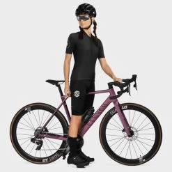 Maillot Vélo Manches Courtes Femme M2 New Moon -Vélo D'appartement maillot velo manches courtes femme m2 new moon 3
