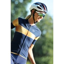 Maillot Velo, Manches Courtes Pour Femmes Blue 8andCounting -Vélo D'appartement maillot velo manches courtes pour femmes blue 8andcounting 7