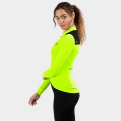 Maillot Vélo Thermique Femme M4 Pavé -Vélo D'appartement maillot velo thermique femme m4 pave 2