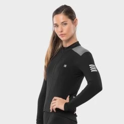 Maillot Vélo Thermique Femme M4 Selva Negra -Vélo D'appartement maillot velo thermique femme m4 selva negra 2