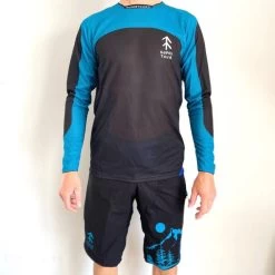 Maillot Vélo Yeti Manches Longues -Vélo D'appartement maillot velo yeti manches longues 2