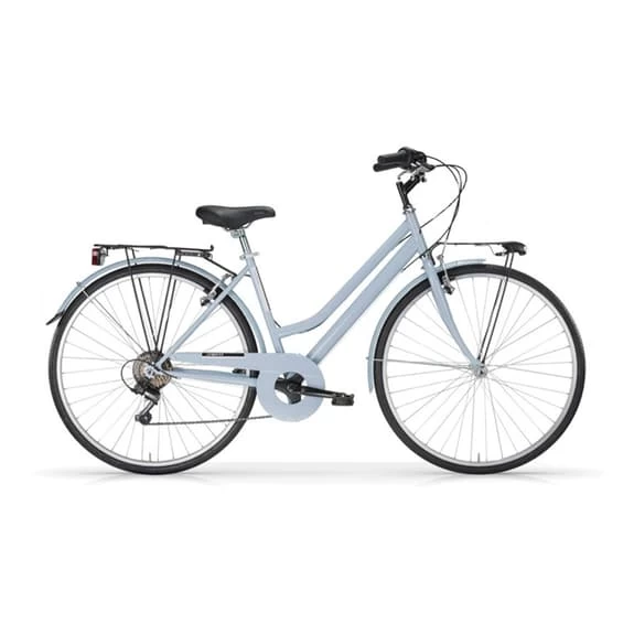 Vélo Urbain MBM Touring 28"6V Bleuté Femme 1 Vélo Urbain MBM Touring 28"6V Bleuté Femme