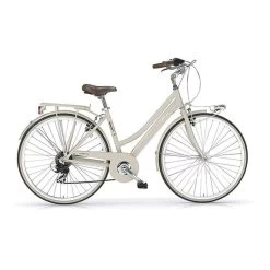 Vélo Urbain MBM Boulevard 6V Crème Femme
