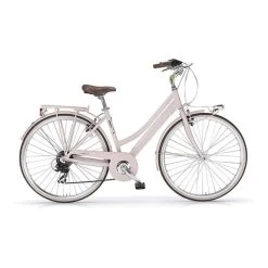 Vélo Urbain MBM Boulevard 6V Rose Femme
