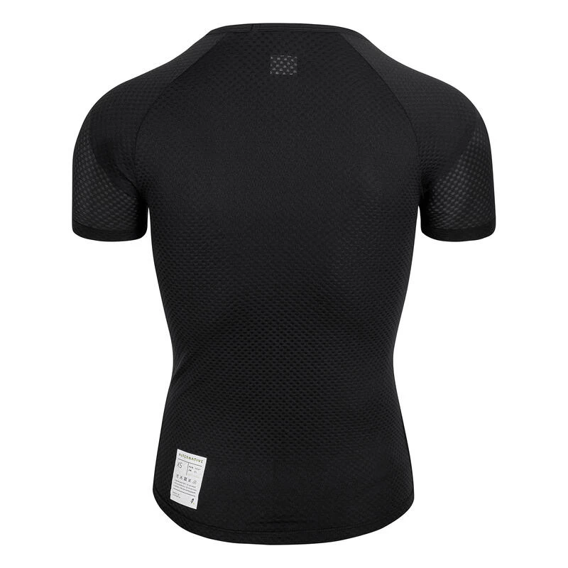 Isadore Première Couche Manche Courte Alternative Noir 2 Isadore Première Couche Manche Courte Alternative Noir – Image 2