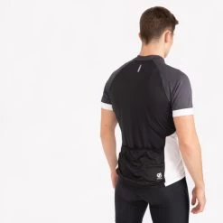 Dare 2b Protraction Homme Cyclosport Maillot - Gris Noir -Vélo D'appartement protraction homme cyclosport maillot gris noir 4
