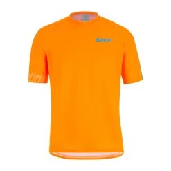 Santini Sasso - Maillot Mtb - Unisex - Orange-fluo - Vélo