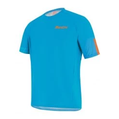 Santini Sasso - Maillot Mtb - Unisex - Turquoise - Vélo -Vélo D'appartement sasso maillot mtb unisex turquoise velo 2